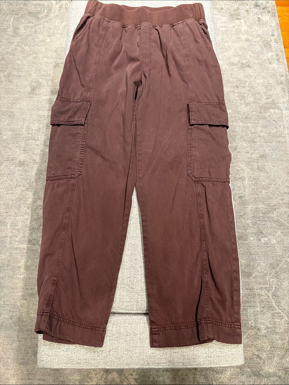 Women’s cargo Pants - Elastic Waist Utility Trousers